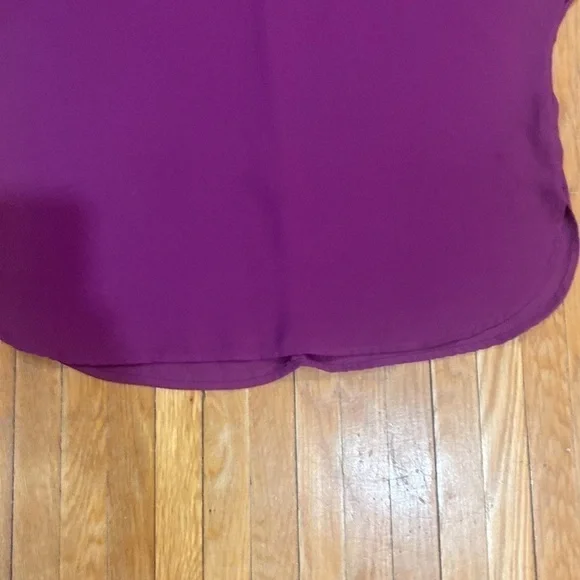 Cold Shoulder Top Purple - Picture 6 of 10